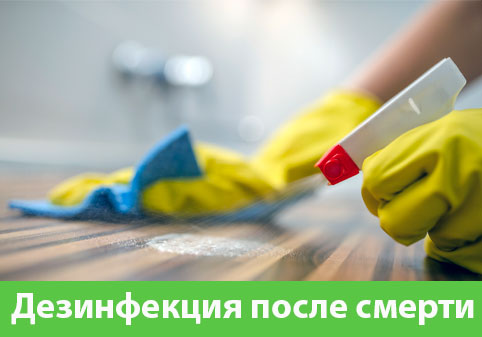 Дезинфекция после смерти в городе Вельск